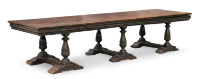 A Large Rectangular Table, - Nábytek, starožitnosti, sklo a porcelán