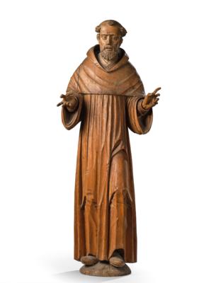 A Saint in Religious Habit, - Furniture, Works of Art, Glass & Porcelain