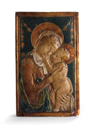 Madonna and Child after Desiderio da Settignano, - Nábytek, starožitnosti, sklo a porcelán