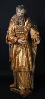 Philipp Jakob Straub (Wiesensteig 1706 - 1774 Graz), Life-Size Baroque Sculpture of a High Priest, - Furniture, Works of Art, Glass & Porcelain