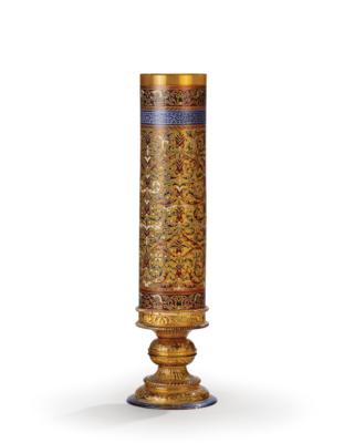 A Goblet with “Russian Decoration", J. & L. Lobmeyr, Vienna, - Furniture, Works of Art, Glass & Porcelain