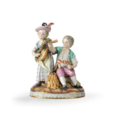 Allegory of Summer, Meissen, Second Half of the 19th Century, - Una Collezione Viennese II