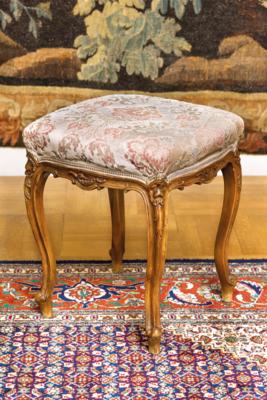 A Small Stool in Baroque Style, - A Viennese Collection II
