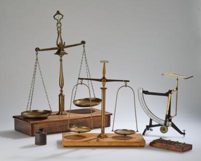 A Mixed Lot of 2 Scales, 19th and 20th Century, - A Viennese Collection II