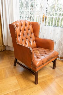 An English-Style Wing-Back Chair, - A Viennese Collection II