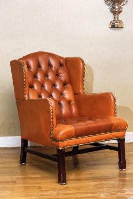 An English-Style Wing-Back Chair, - A Viennese Collection II