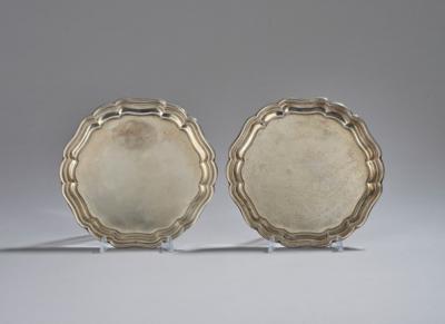 A Pair of Birmingham Trays, - Vídeňská Sbírka II