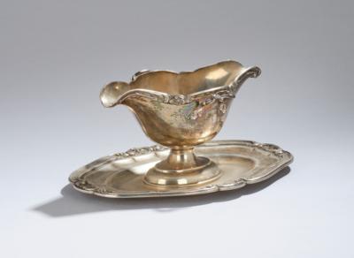 A Viennese Gravy Boat by Würbel & Czokally, - Vídeňská Sbírka II