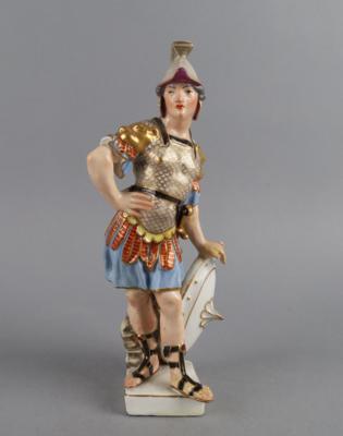 Mars Standing, Leaning on a Shield, Ludwigsburg c. 1770/80, - A Viennese Collection III
