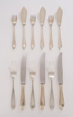 A Netherlandish Cutlery Set for 11 Persons, - A Viennese Collection III