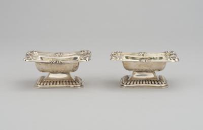 A Pair of Viennese Biedermeier Condiment Bowls, - Una Collezione Viennese III