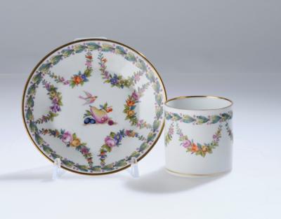 A Cup with a Saucer, Herend, Early 20th Century, - Una Collezione Viennese III