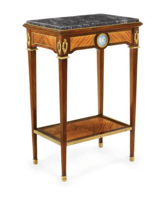 An Exquisite French Salon Side Table, - Furniture, Works of Art, Glass & Porcelain