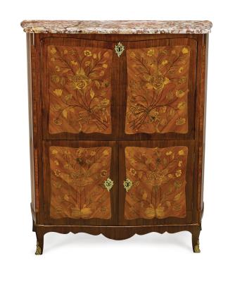 A Half-Height Louis XV Fall-Front Desk, - Mobili e antiquariato, vetri e porcellane