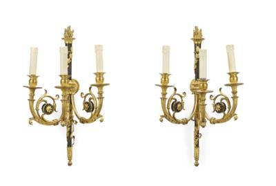 A Pair of Neo-Classical Appliques, - Furniture, Works of Art, Glass & Porcelain