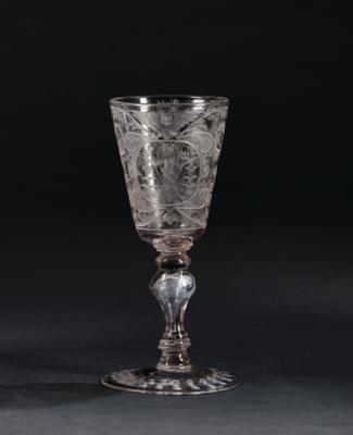 A Goblet, Bohemia c. 1720, - Mobili e antiquariato, vetri e porcellane