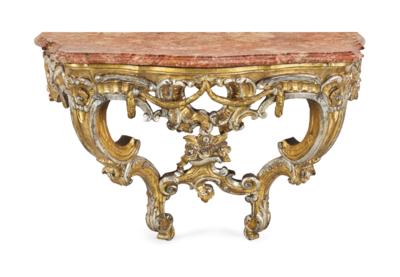 A Late Baroque Console Table, - Mobili e antiquariato, vetri e porcellane
