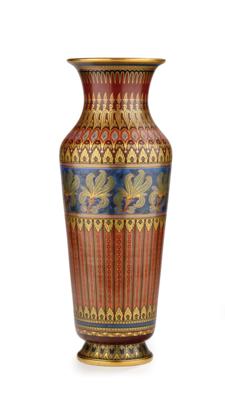 A Vase, J. & L. Lobmeyr, Vienna, - Furniture, Works of Art, Glass & Porcelain