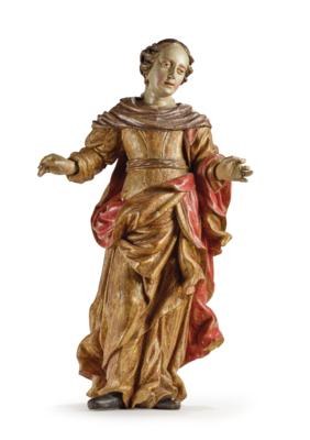 Workshop of Thomas Schwanthaler (Ried i. I. 1634 - 1707) - Baroque Saint, - Furniture, Works of Art, Glass & Porcelain