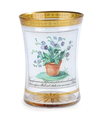 Anton Kothgasser, Beaker, Vienna c. 1815, - Nábytek, starožitnosti, sklo a porcelán