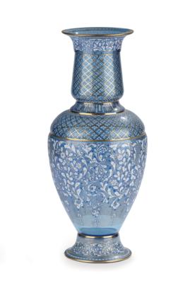 Große Vase, J.& L. Lobmeyr, Wien, - Möbel, Antiquitäten, Glas & Porzellan