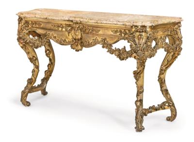 A Large Console Table, - Mobili e anitiquariato, vetri e porcellane