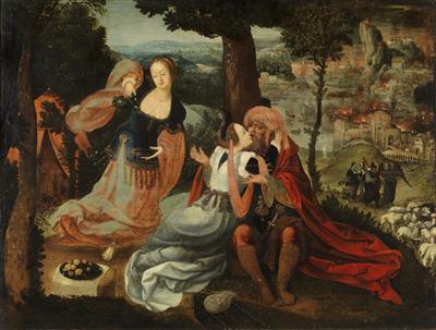 Jan Wellens de Cock (verso il  1475/80–1527/28 Anversa) - Dipinti antichi