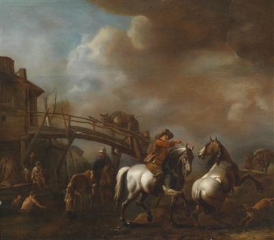 Follower of Philips Wouwerman - Old Master Paintings