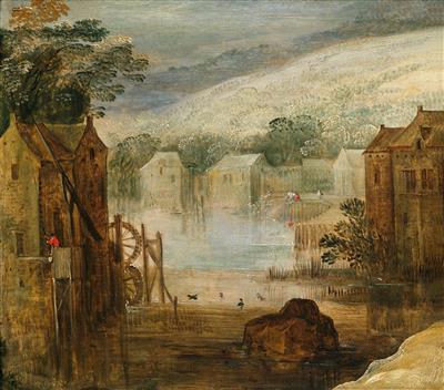 Seguace di Jan Brueghel I - Dipinti antichi