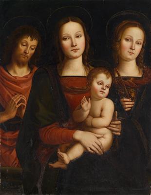 Maniera di Pietro di Cristoforo Vannucci, il Perugino - Dipinti antichi