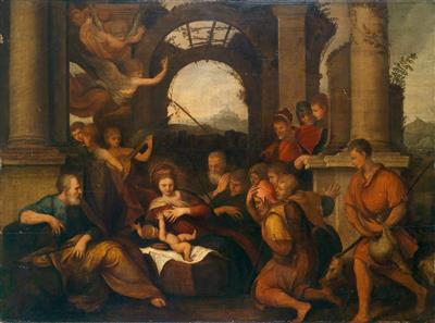 Follower of Girolamo da Treviso - Dipinti antichi