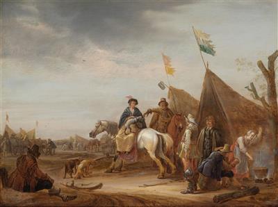 Abraham van der Hoef - Dipinti antichi