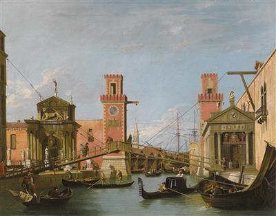 Circle of Giovanni Anton Canal, il Canaletto - Obrazy starých mistrů