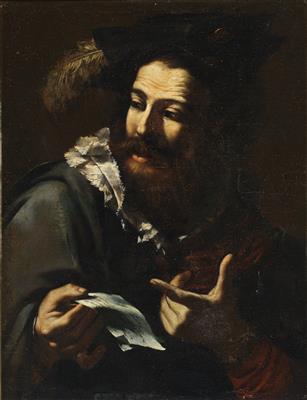 French Caravaggesque School, 17th Century - Dipinti antichi