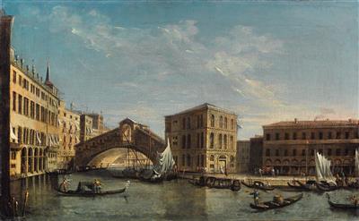 Follower of Giovanni Antonio Canal, called Canaletto - a pair (2) - Old Master Paintings