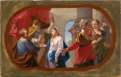 Lombard School, 18th Century, a set of four (4) - Old Master Paintings