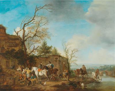 Philips Wouwerman und Werkstatt - Old Master Paintings