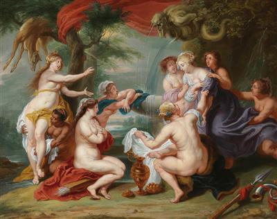 Number Painting for Adults Diana Presentig The Catch to Pan Painting by  Peter Paul Rubens Arts Craft for Home Wall Decor