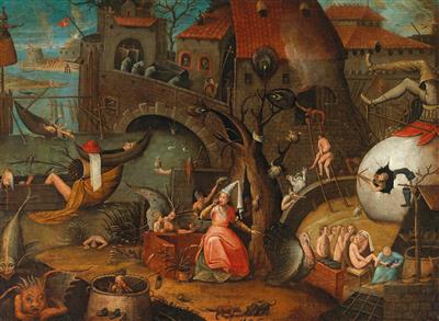 Follower of Pieter Brueghel I - Dipinti antichi
