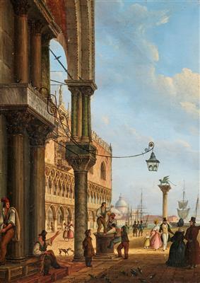 Venetian School, 19th Century - Dipinti antichi