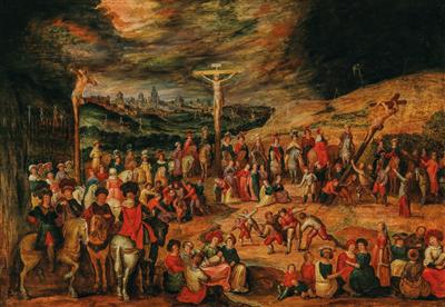 Attributed to Frans Francken I - Old Master Paintings II