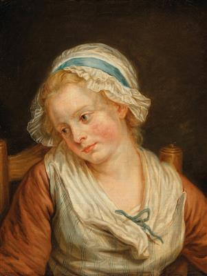 Follower of Jean-Baptiste Greuze - Dipinti antichi