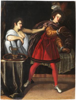 Caravaggesque Master, 17th Century - Dipinti antichi II