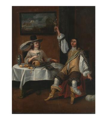 Follower of Christoffel van der Lamen - Old Master Paintings