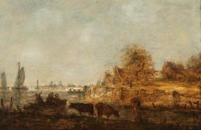 Follower of Jan van Goyen - Obrazy starých mistrů