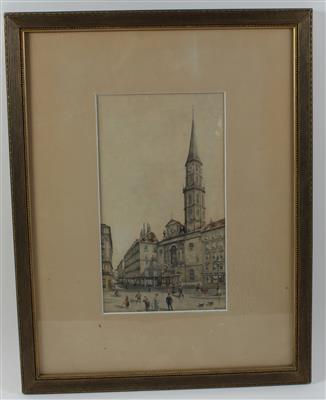 Monogrammist R. H., um 1900 - Bilder Varia - Aquarelle und Miniaturen