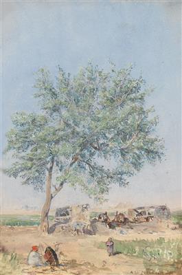 Alphons Leopold Mielich - Watercolours and miniatures