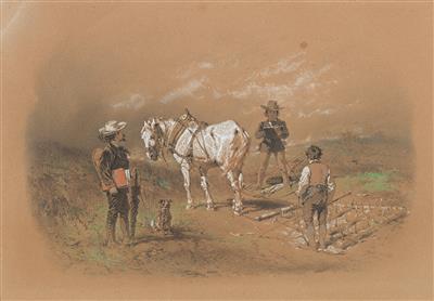 Josef Anton Strassgschwandtner - Akvarely a miniatury