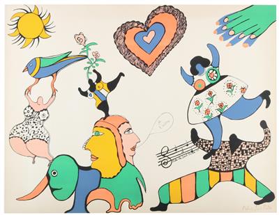 Niki de Saint-Phalle * - Werke auf Papier