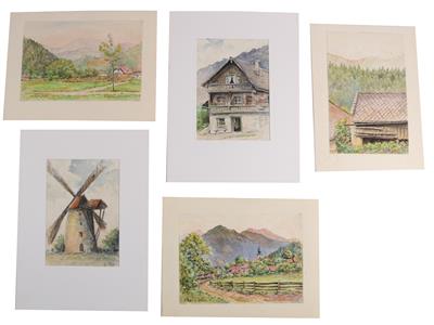 H. Seitl, um 1920 - Paintings